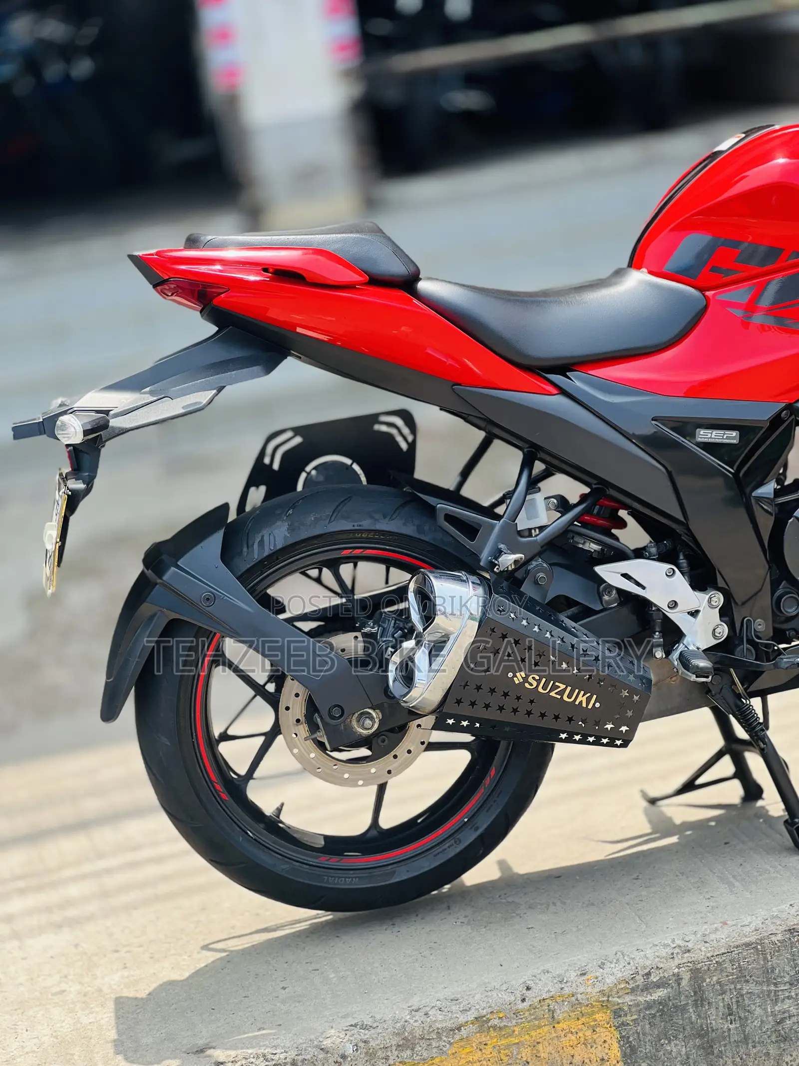 Suzuki Gixxer SF FI 2022 Red