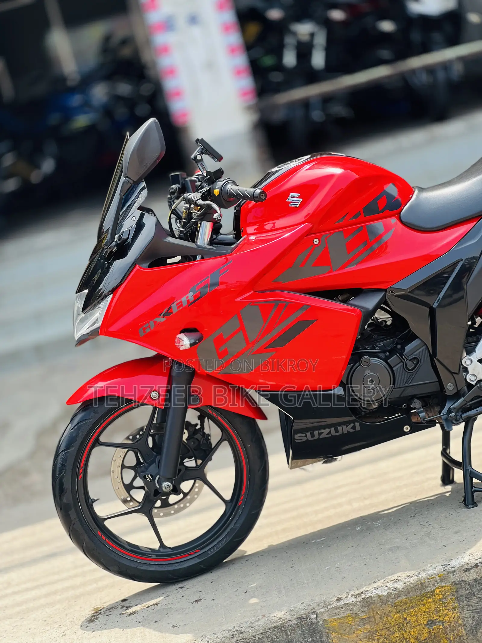 Suzuki Gixxer SF FI 2022 Red