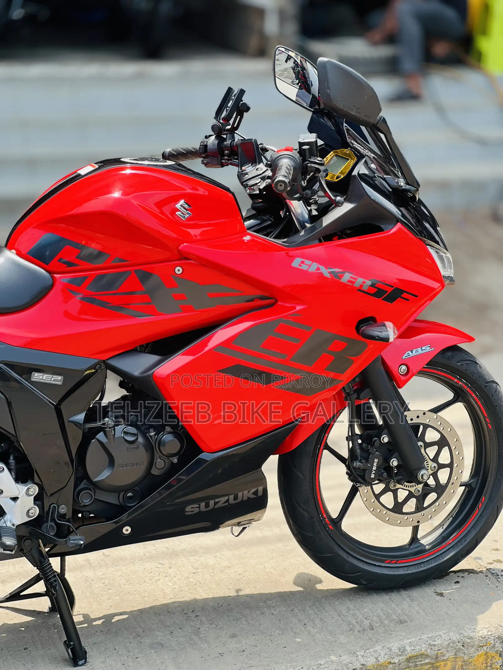 Suzuki Gixxer SF FI 2022 Red