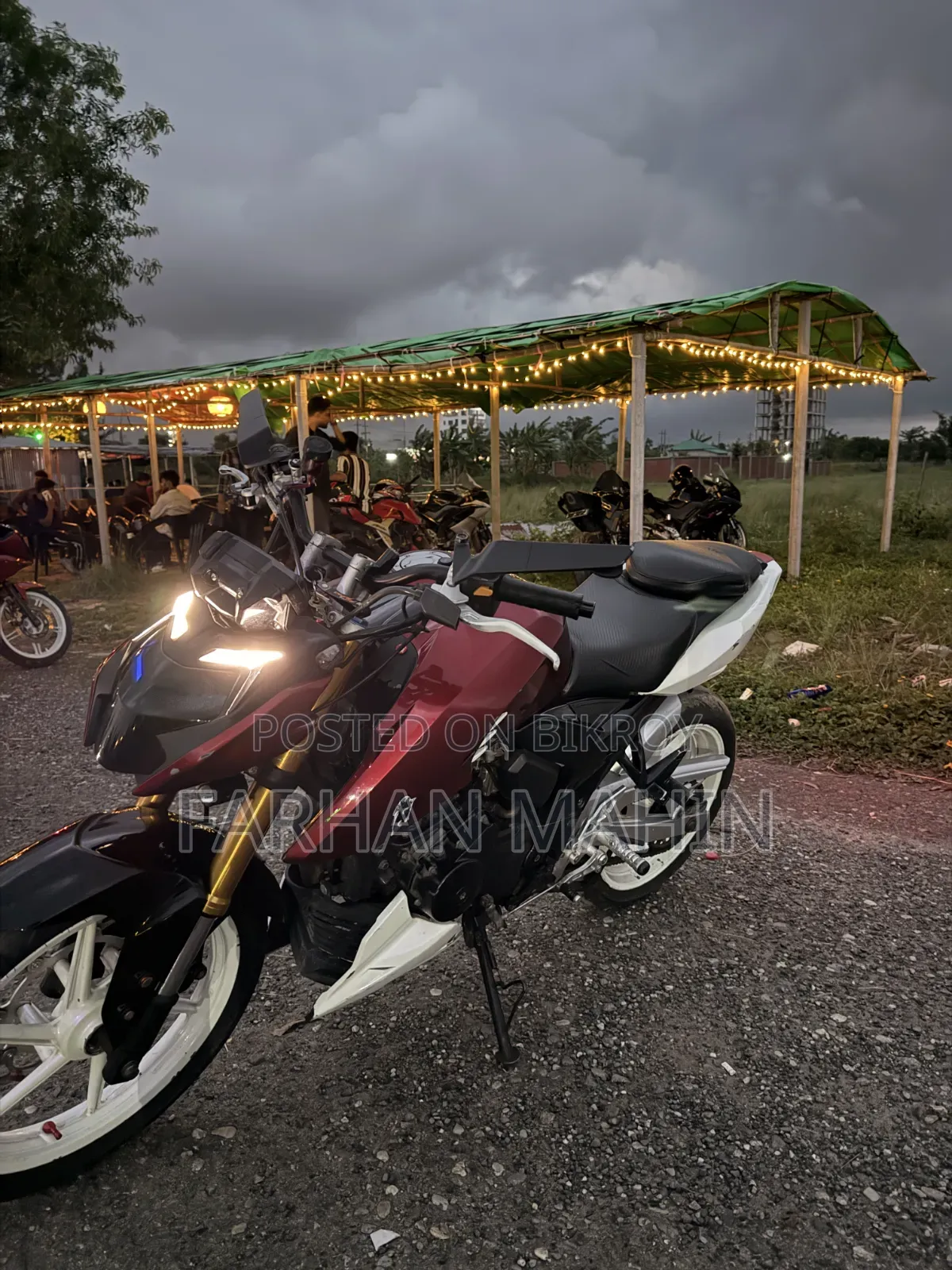 TVS Apache RTR 160 4V 2022 Red