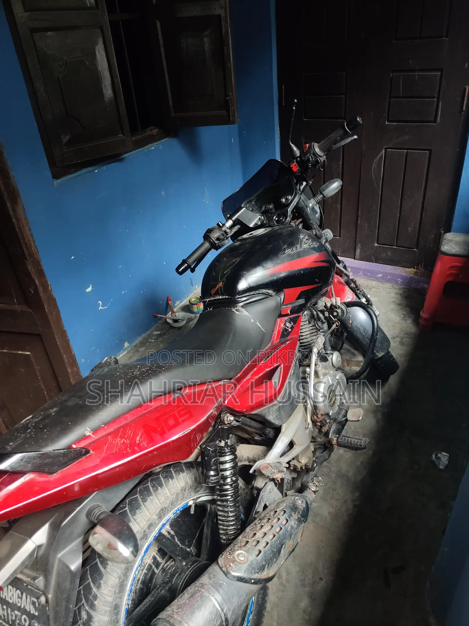 বাজাজ পালসার ১৫০ ২০১৬ রেড