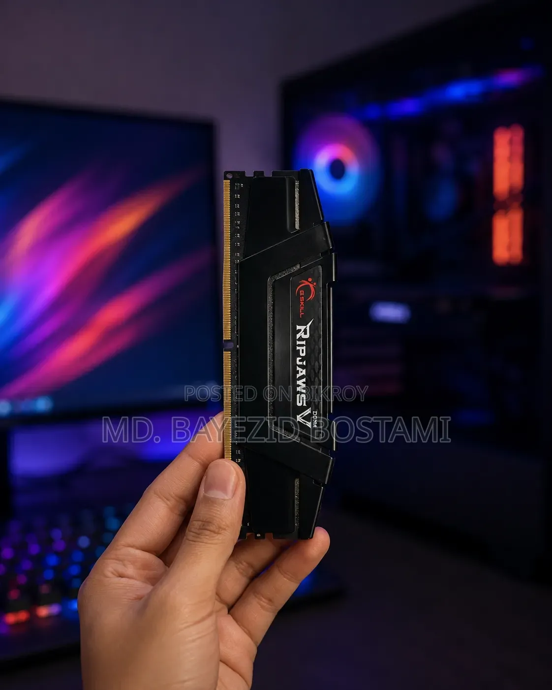G.Skill Ripjaws V 8GB DDR4 3200MHz RAM Lifetime Warranty