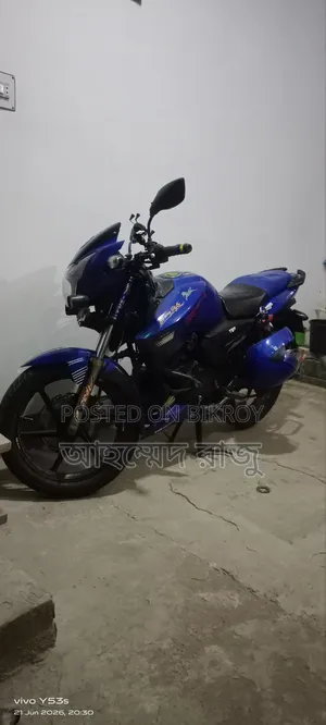 TVS Apache RTR 160 2V 2019 Blue