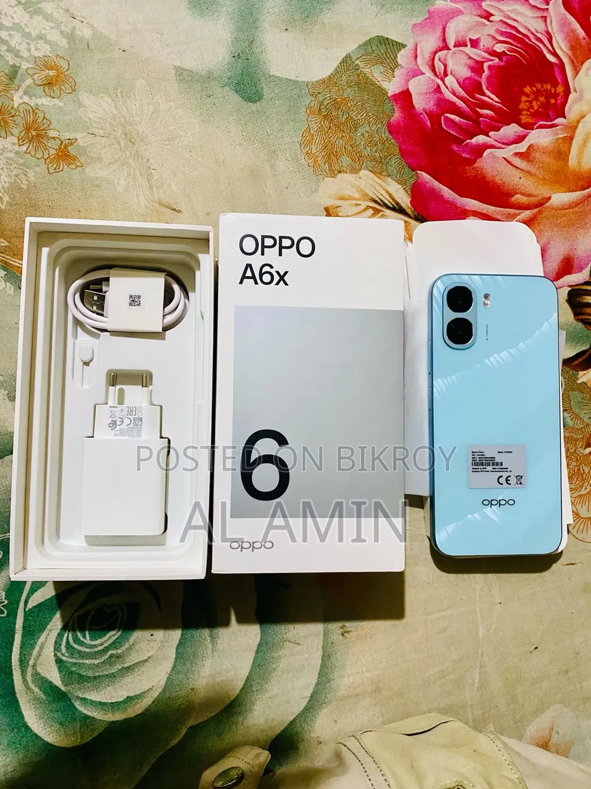 New Oppo A6x 64 GB Blue