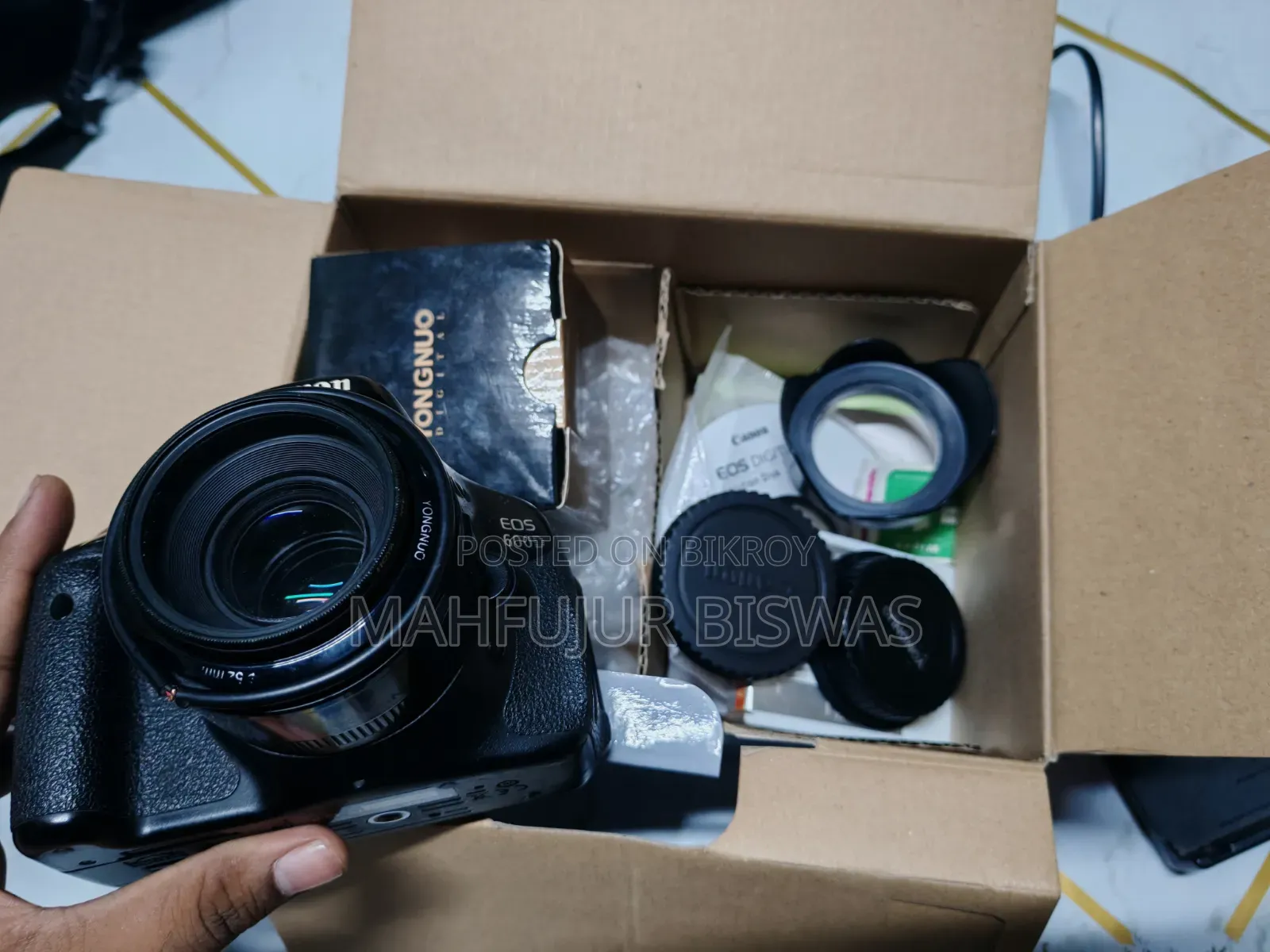 Canon 600d With Accessories