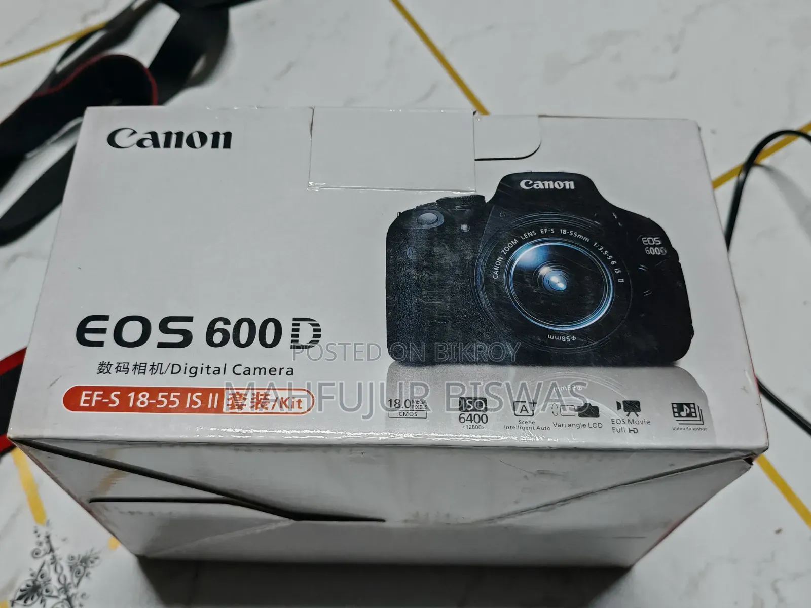 Canon 600d With Accessories