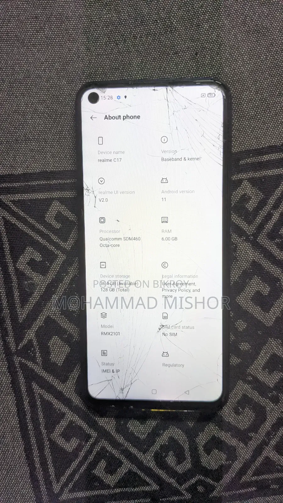 Realme C17 128 GB Blue