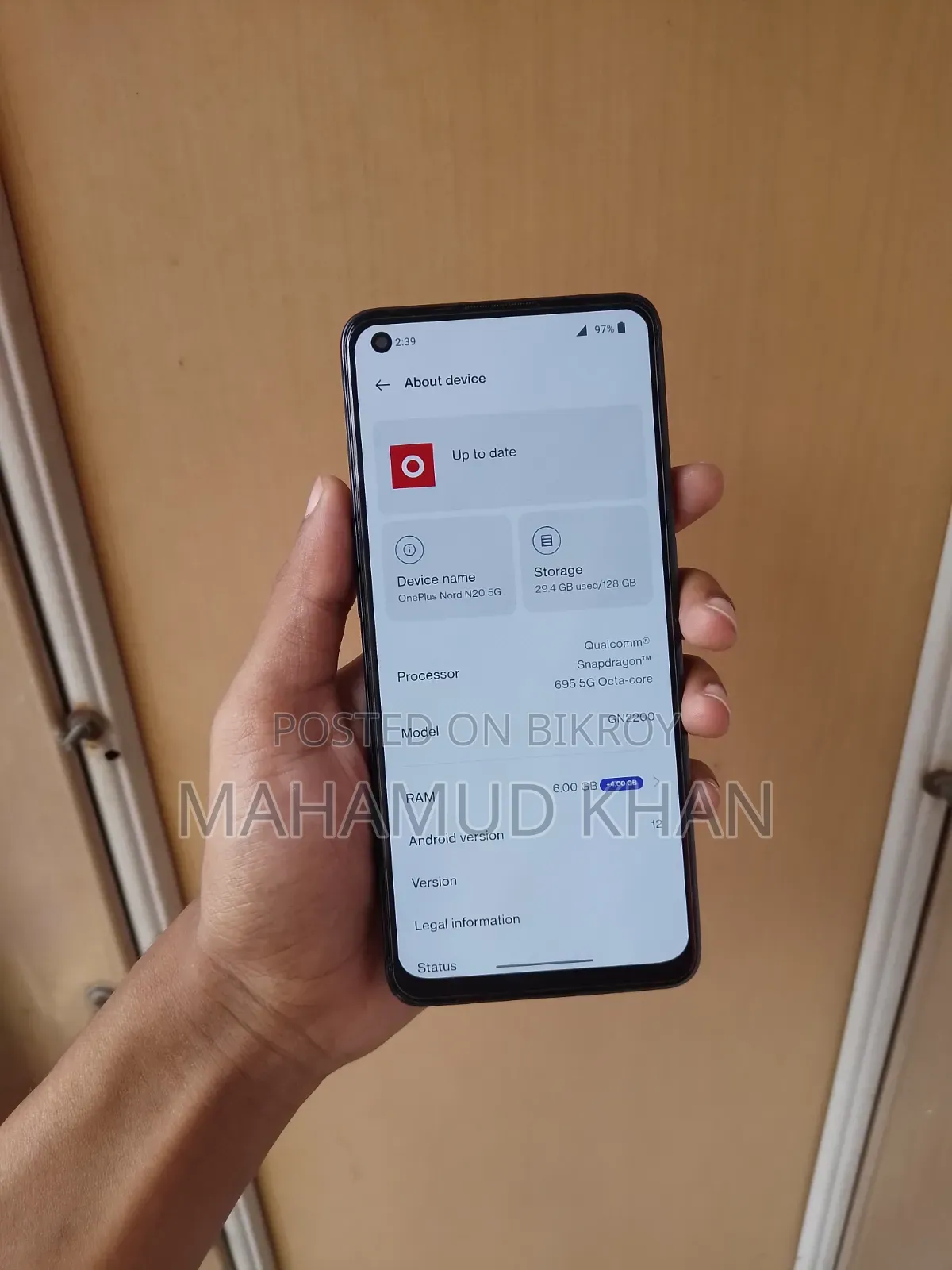 OnePlus Nord N20 5G 128 GB Black