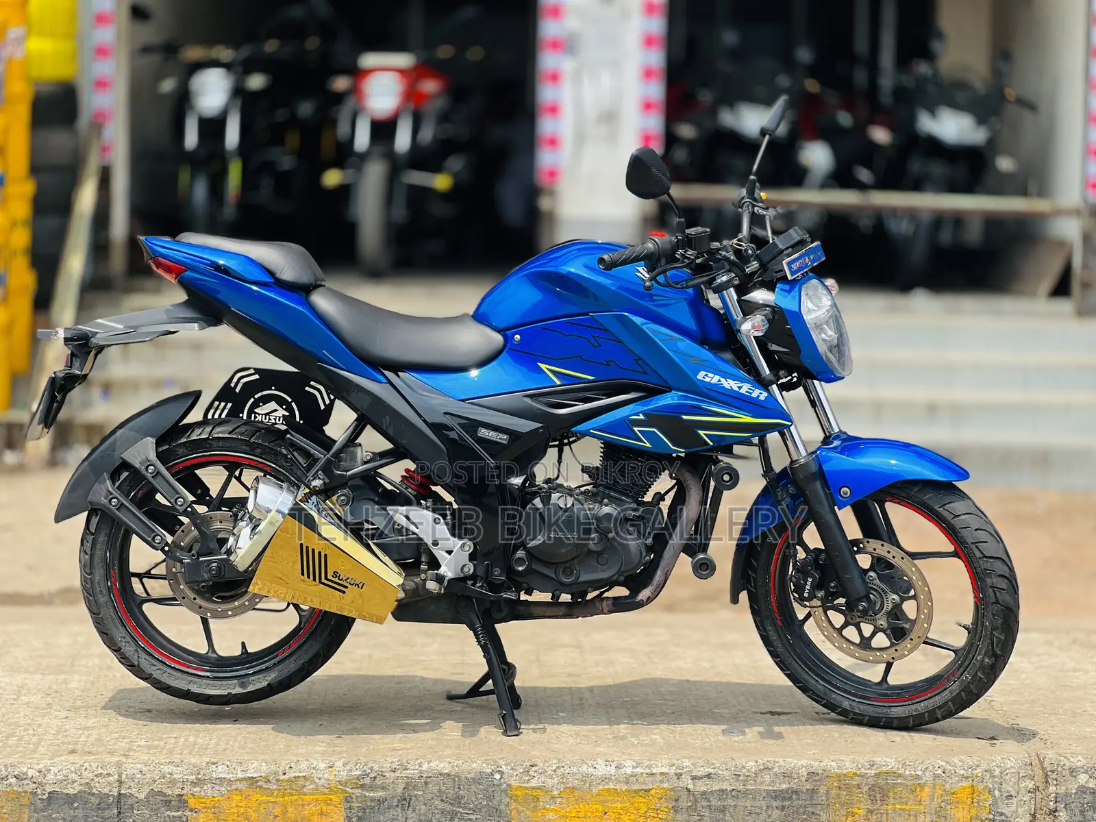 Suzuki Gixxer Fi ABS 2022 Blue