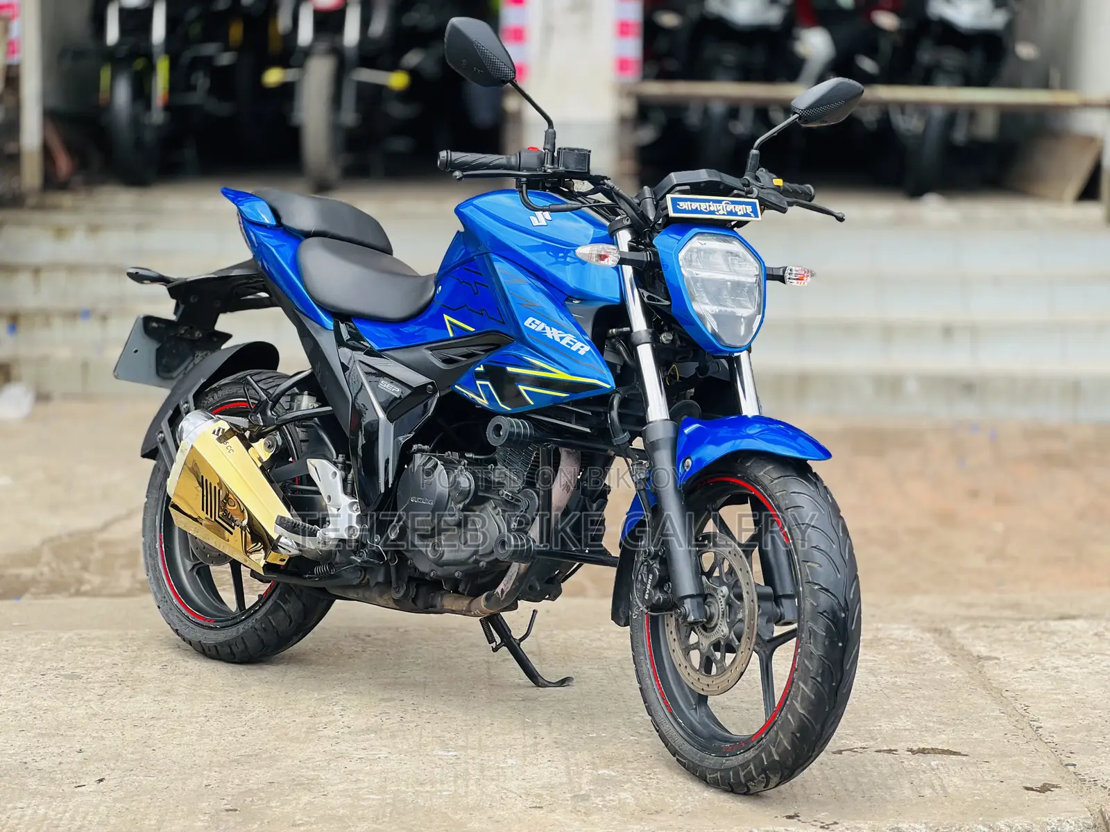 Suzuki Gixxer Fi ABS 2022 Blue