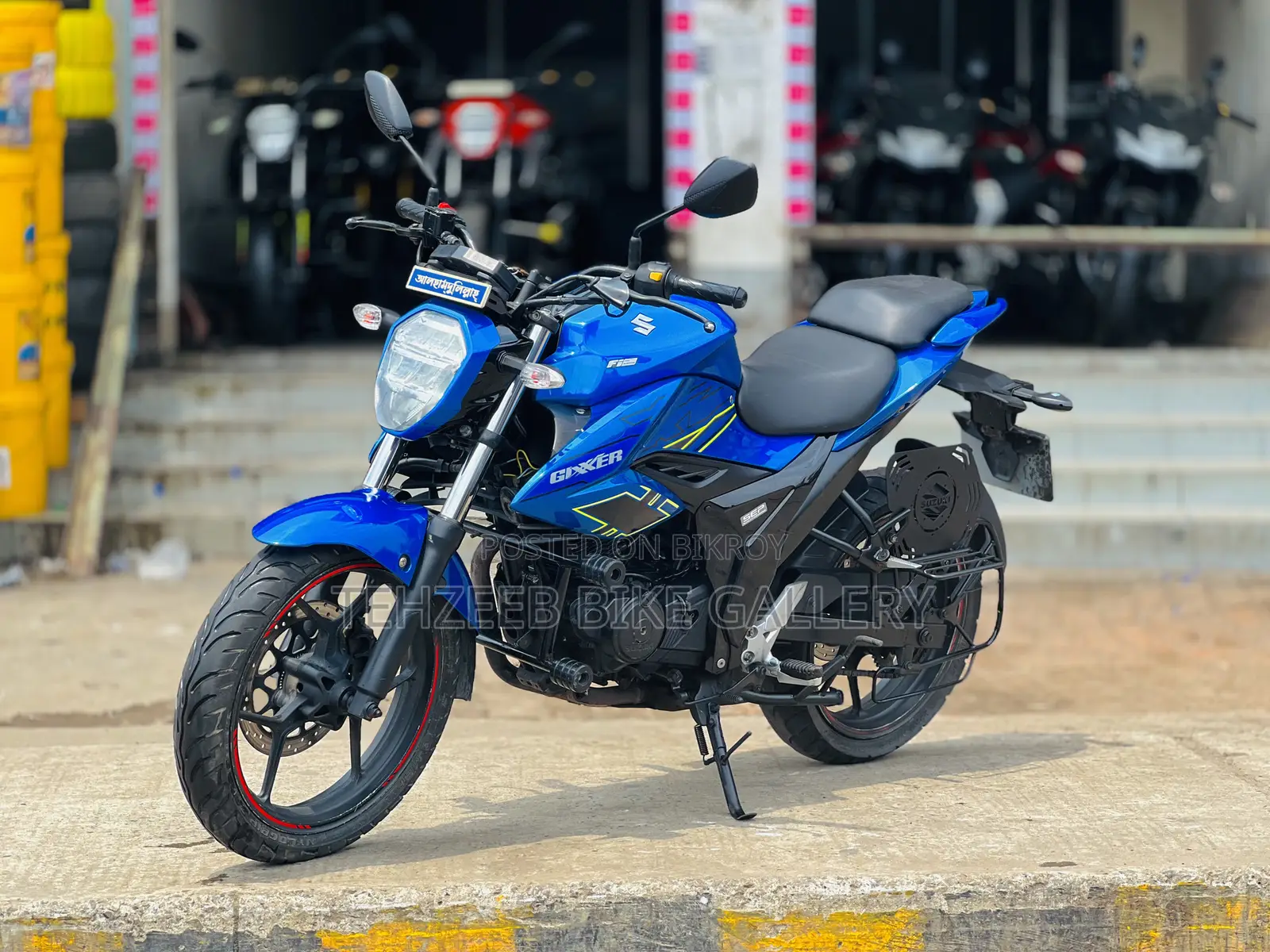 Suzuki Gixxer Fi ABS 2022 Blue