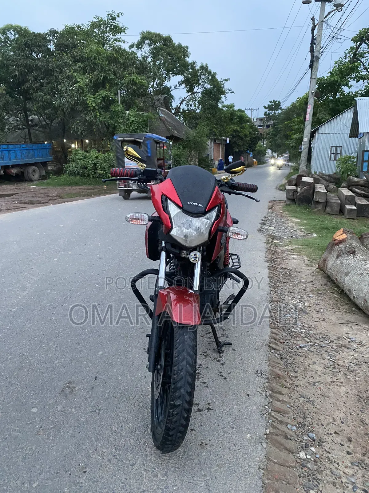 হোন্ডা সিজি১১০ ২০১৭ রেড