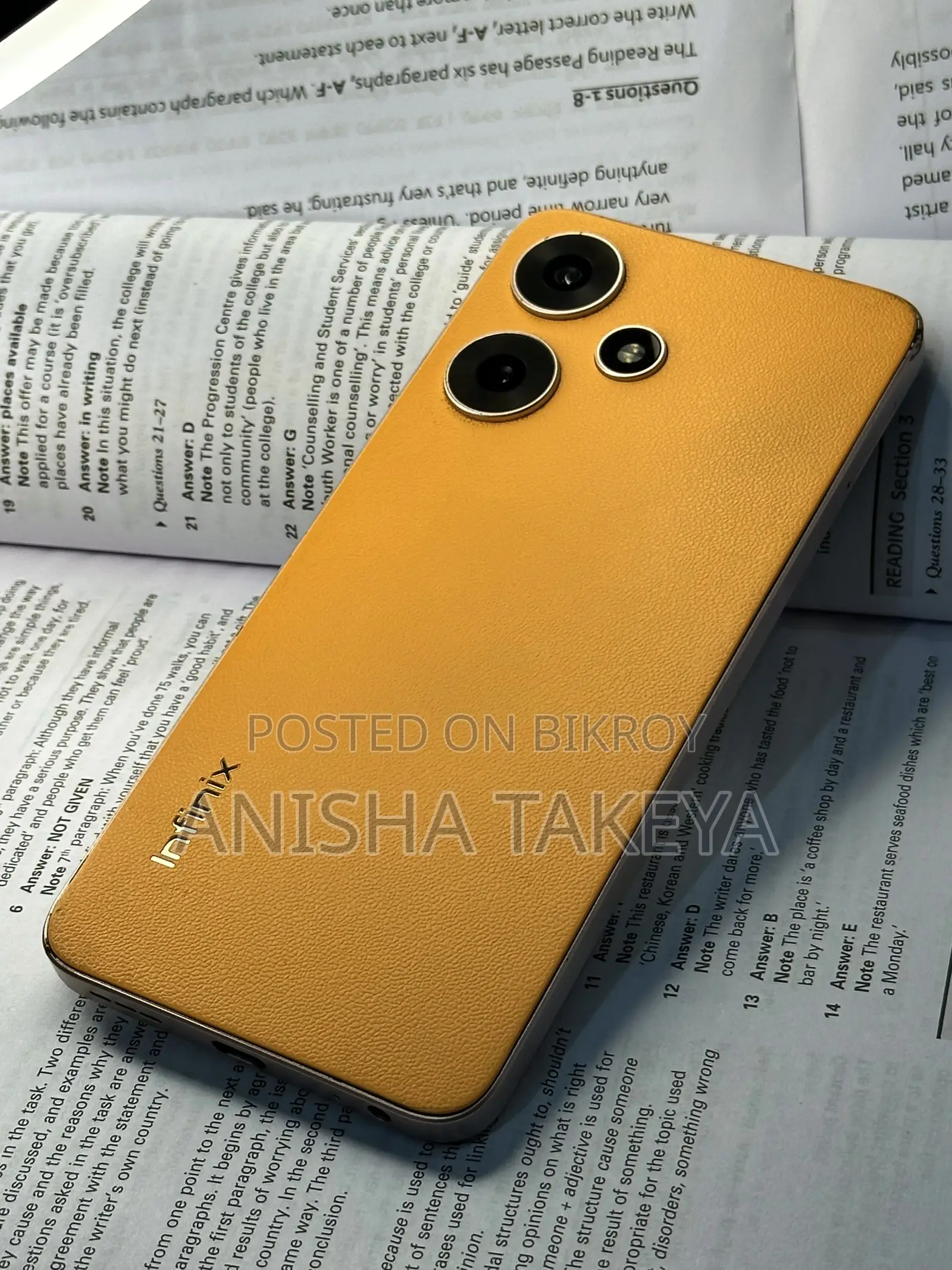 Infinix Hot 30i 128 GB Orange