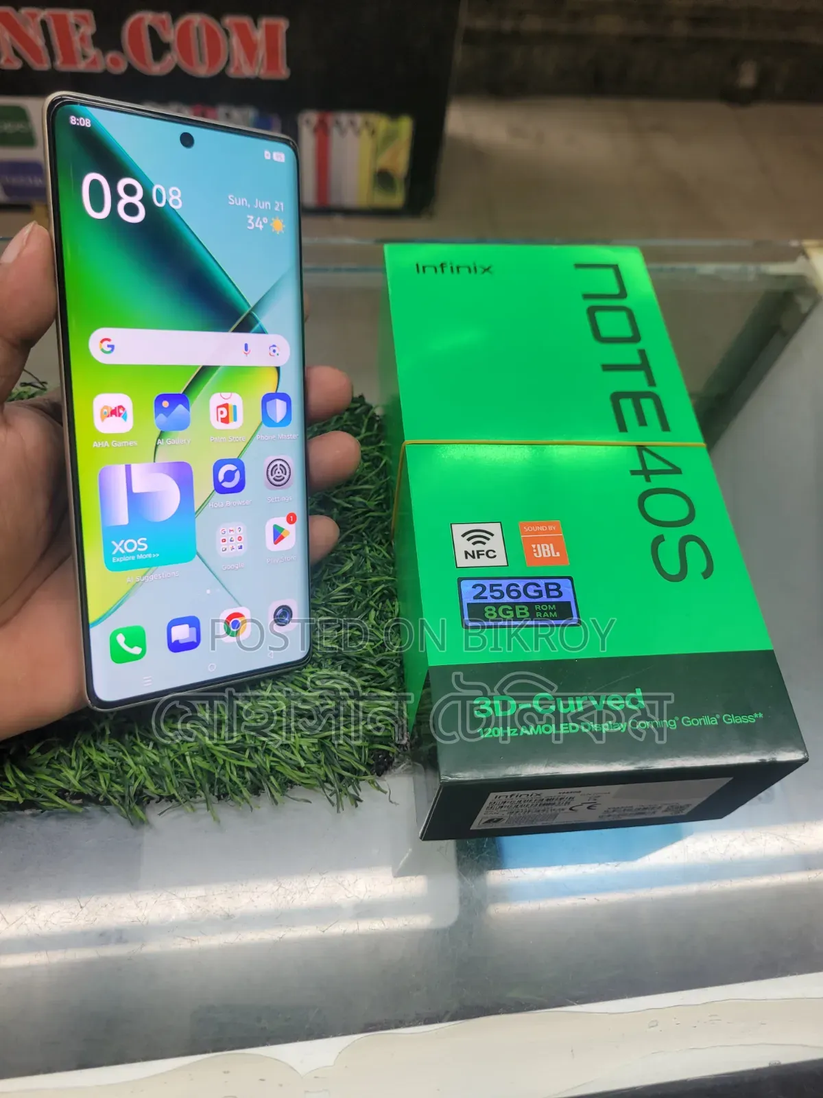 Infinix Note 40S 256 GB Blue