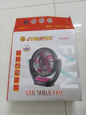 12 HRS Heavy Duty Rechargeable Fan