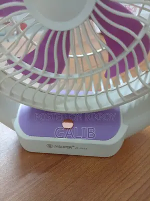 12 HRS Heavy Duty Rechargeable Fan