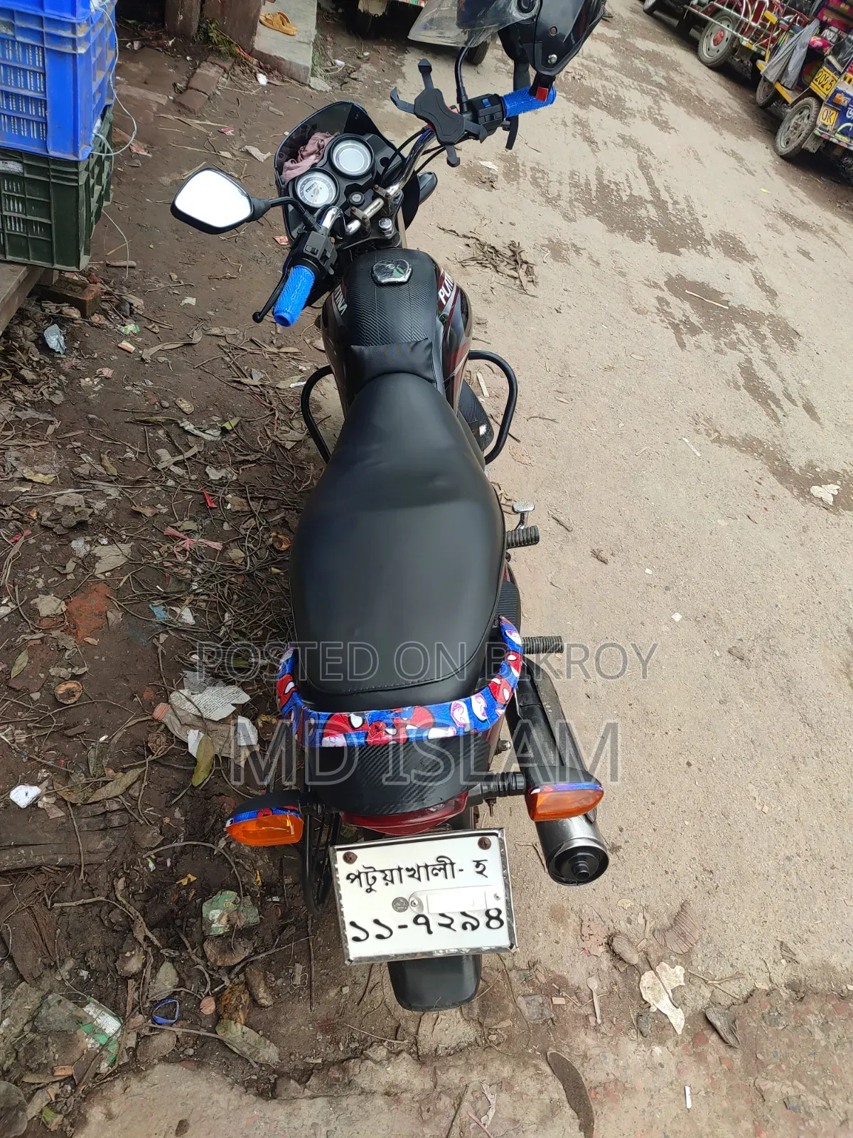 Bajaj Platina 100 2026 Red