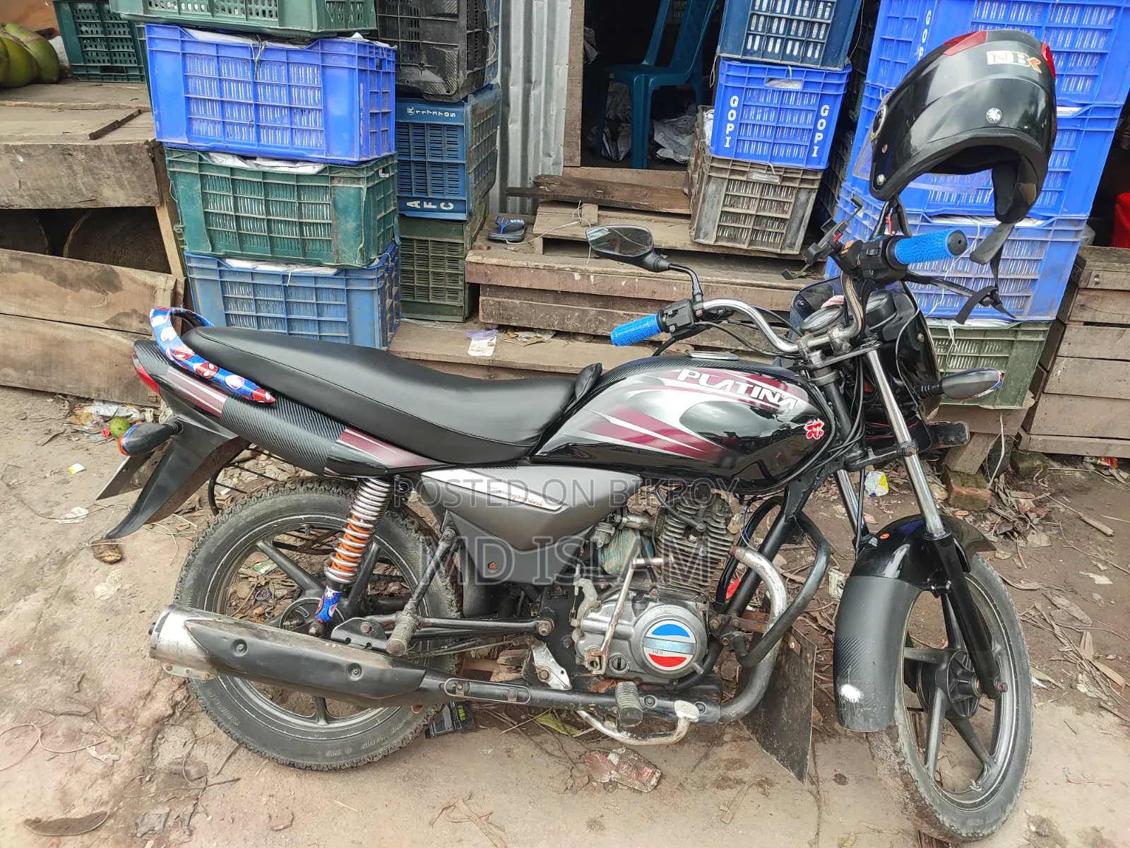 Bajaj Platina 100 2026 Red