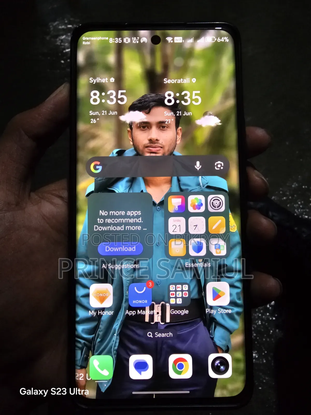 Honor X9b 5G 256 GB Orange