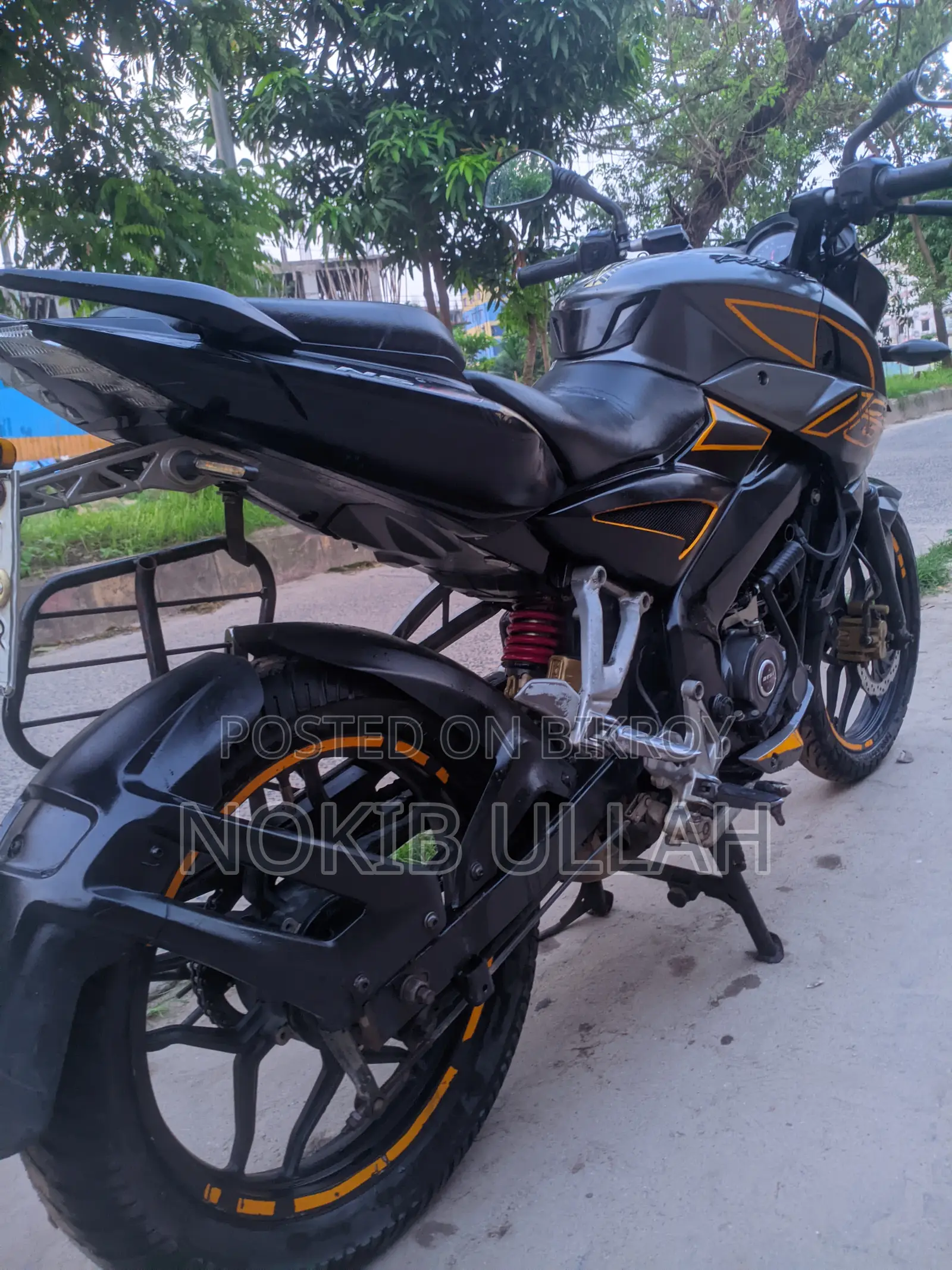 Bajaj Pulsar NS 160 2019 Gray