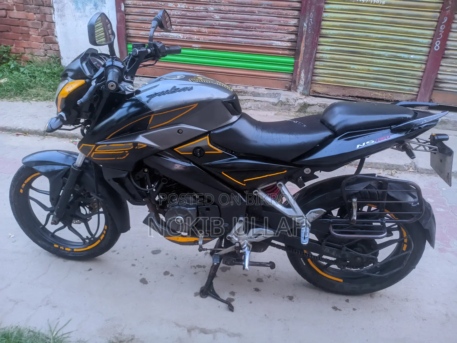 Bajaj Pulsar NS 160 2019 Gray