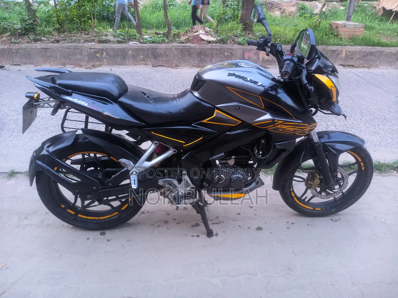 Bajaj Pulsar NS 160 2019 Gray