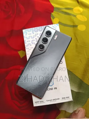টেকনো ক্যামন ৪০ প্রো ৪জি ২৫৬ জিবি কালো