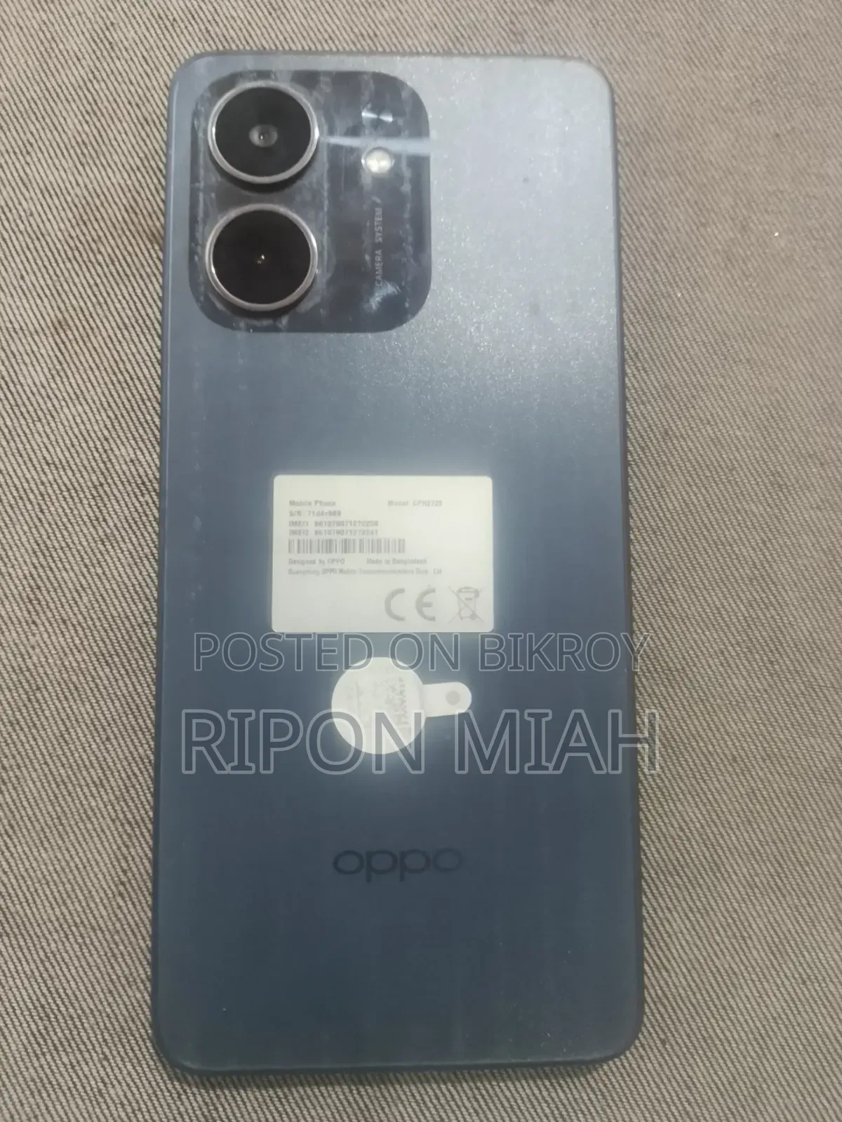 Oppo A5X 5G 128 GB Black