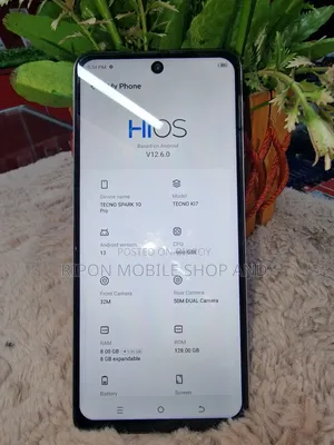 Tecno Spark 10 Pro 128 GB White