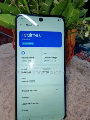Realme C71 128 GB Black