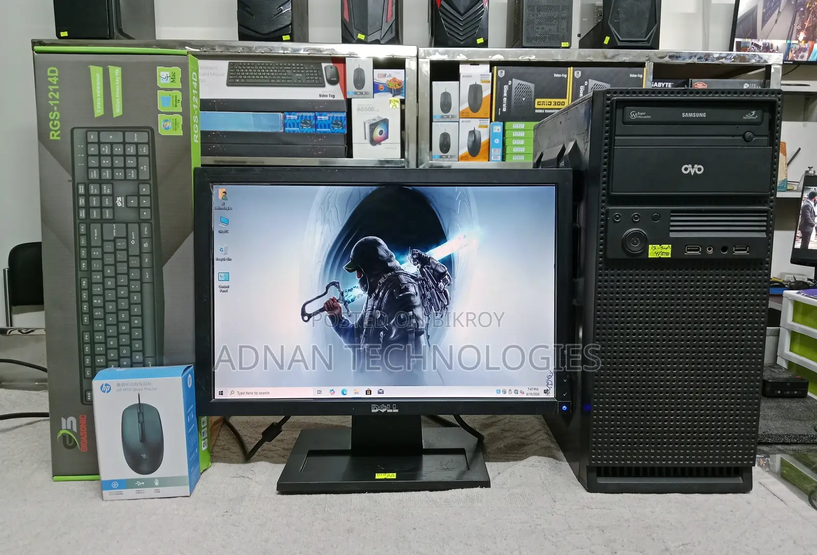 Desktop Computer 4GB Intel Core I3 HDD 1TB