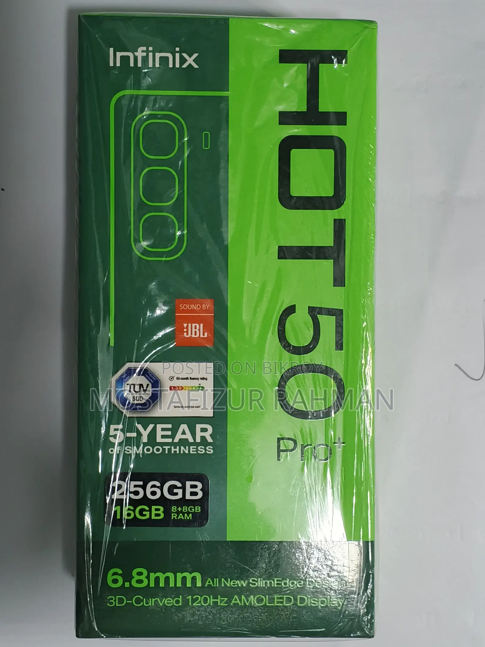 Infinix Hot 50 Pro+ 4G 256 GB Black