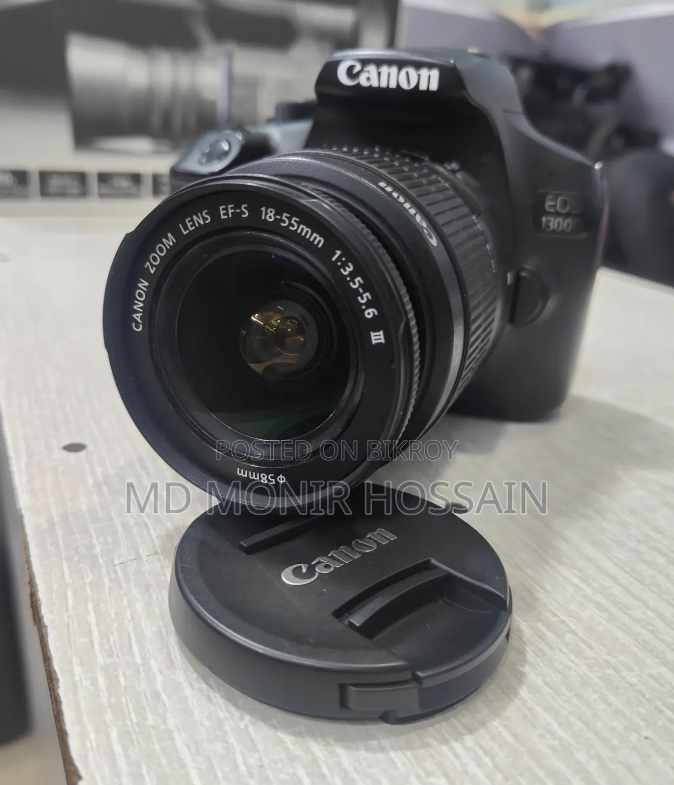 Canon 1300D 18-55 mm (Good product, fair price)
