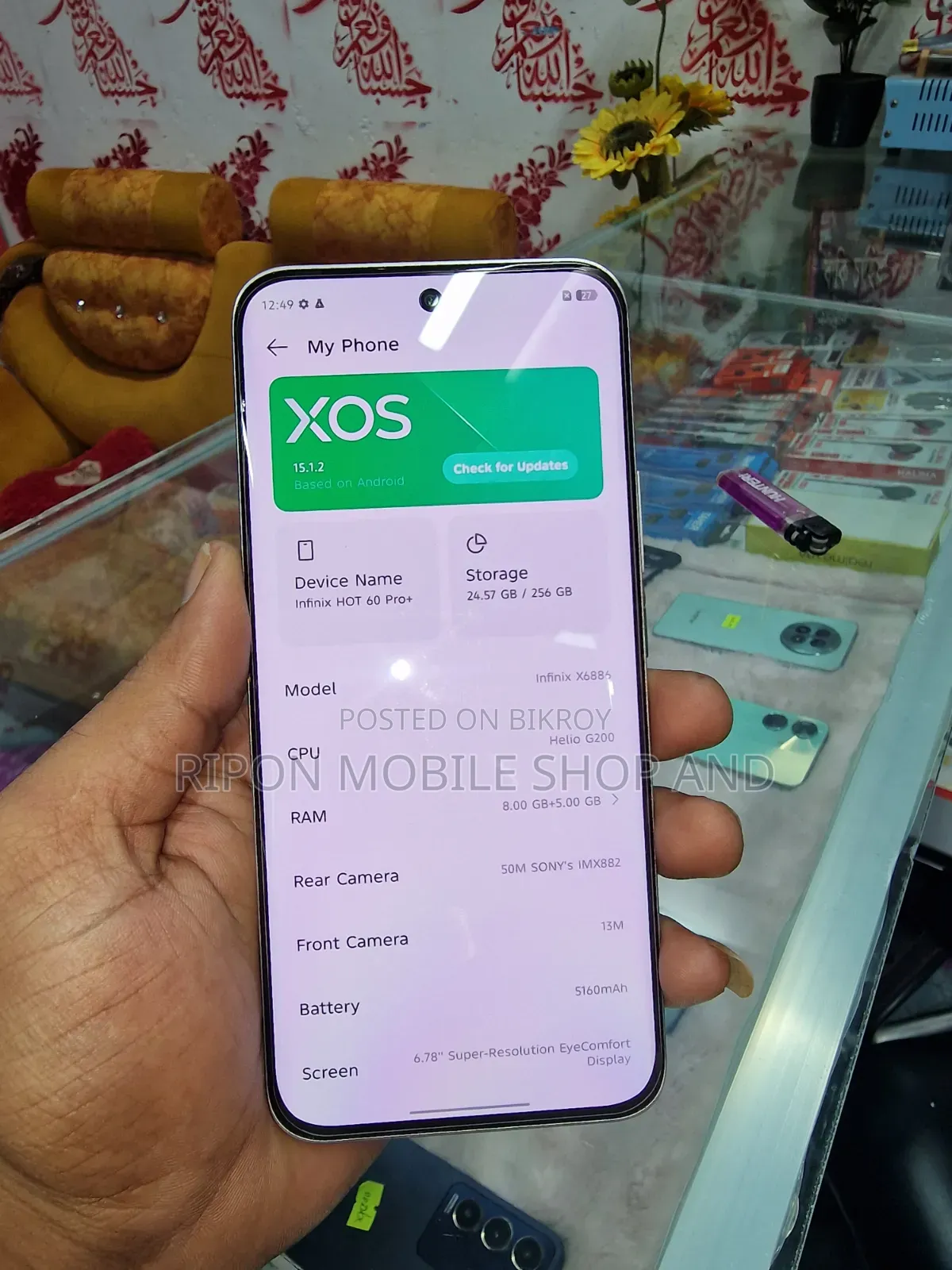 Infinix Hot 60 Pro+ 256 GB White