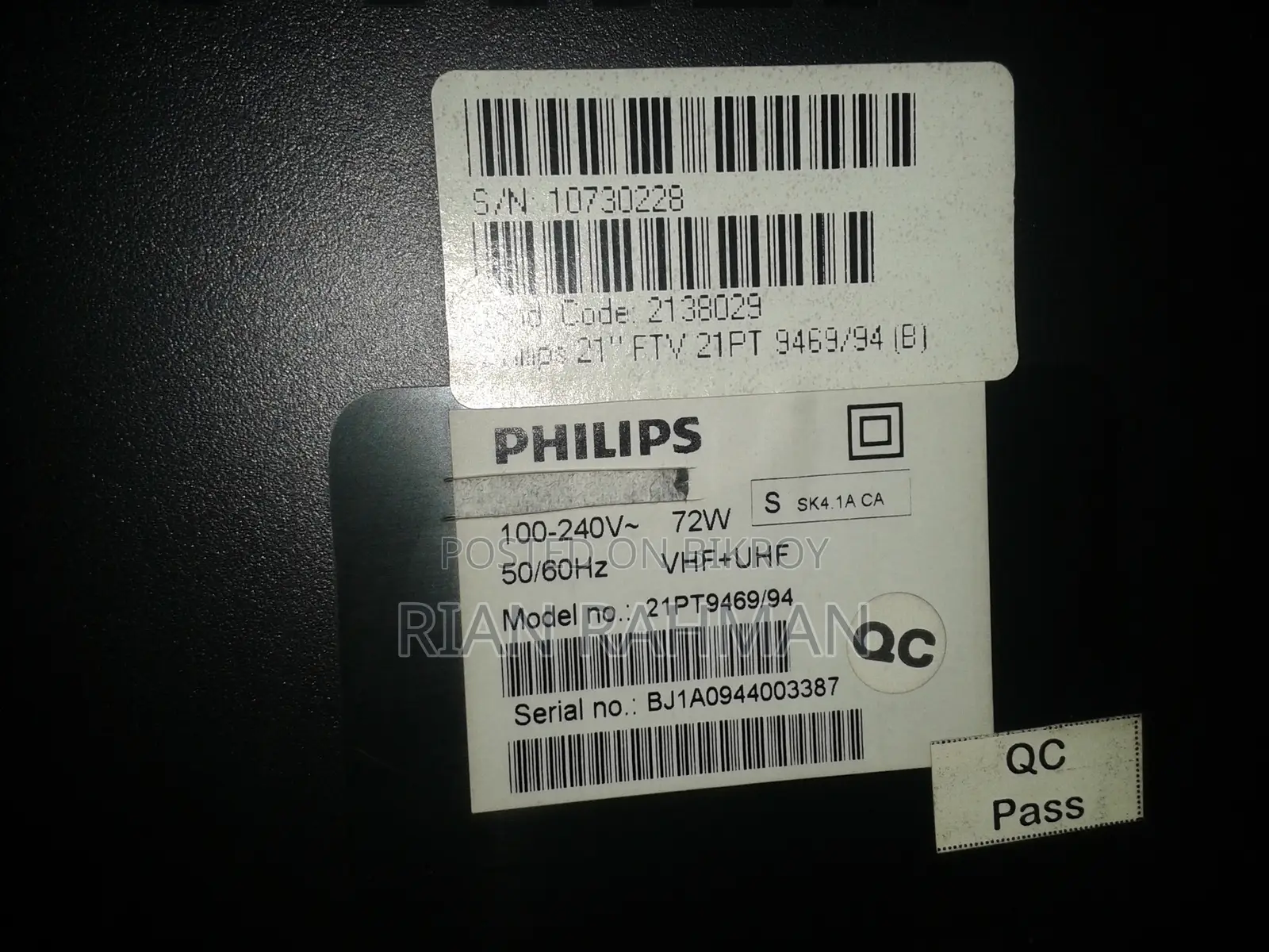 Television-Philips 21 Inches