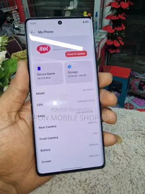 Itel S25 Ultra 256 GB Black
