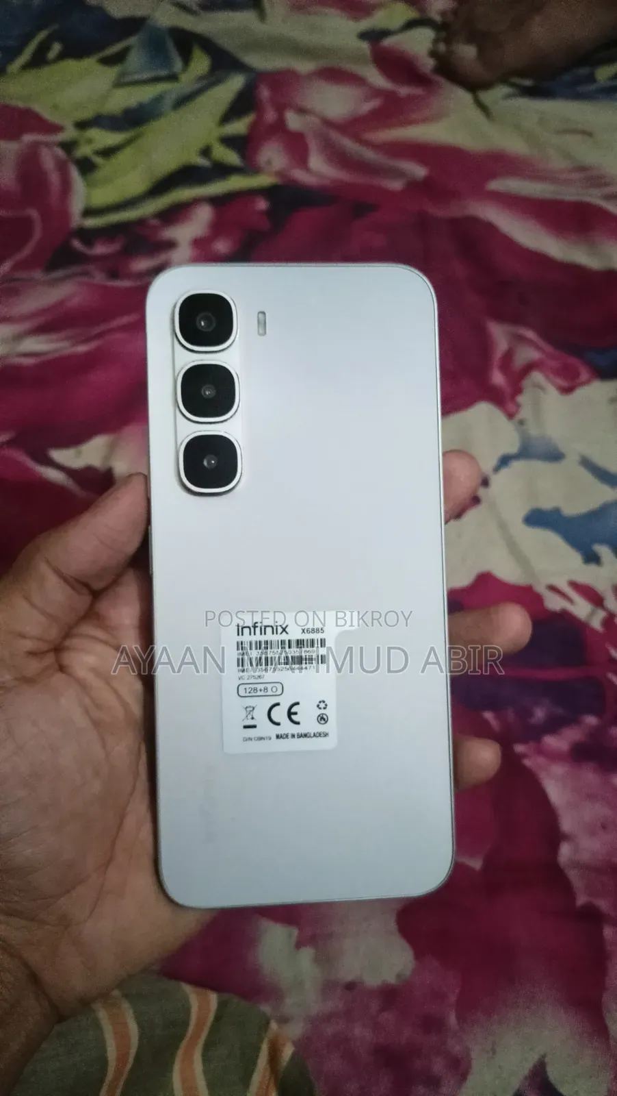 Infinix Hot 60 Pro 128 GB Silver