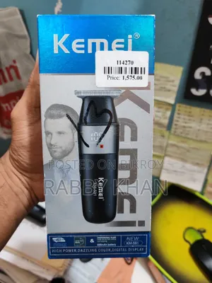 Kemei brand trimmer for sale, comes with free gel.