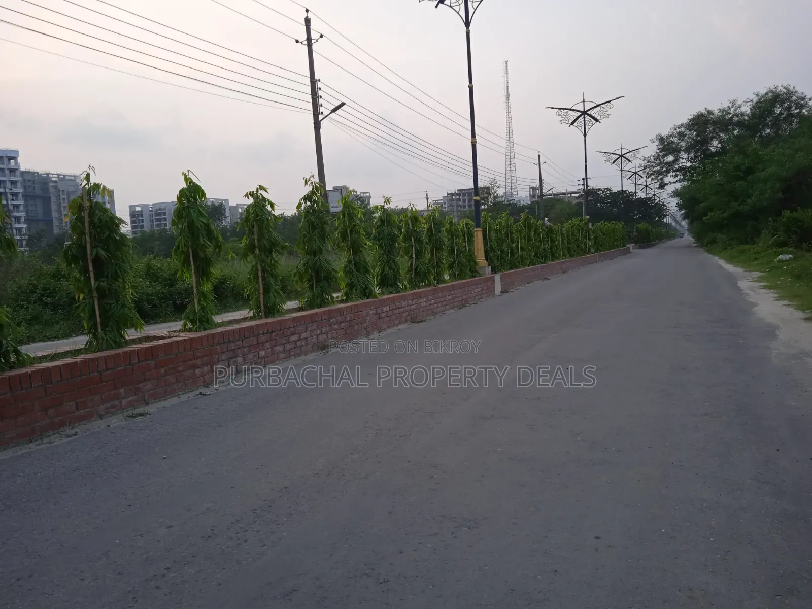 21.60 Katha Lake-View Corner Plot for Sale in Bashundhara R/A Block-P