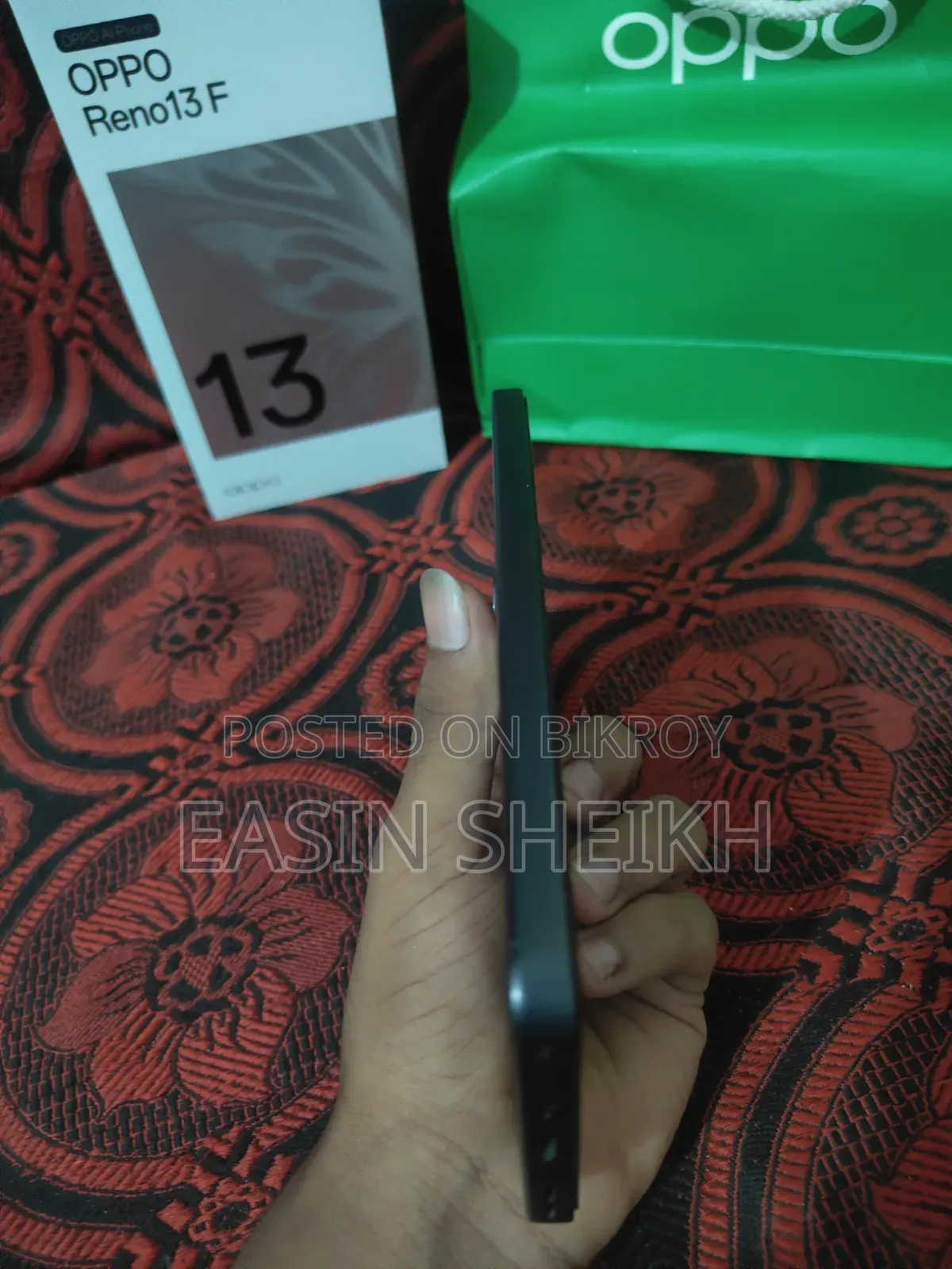 New Oppo Reno 256 GB Black
