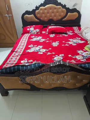 Everything will be sold together. Bed, Wardrobe, Almirah, Showcase