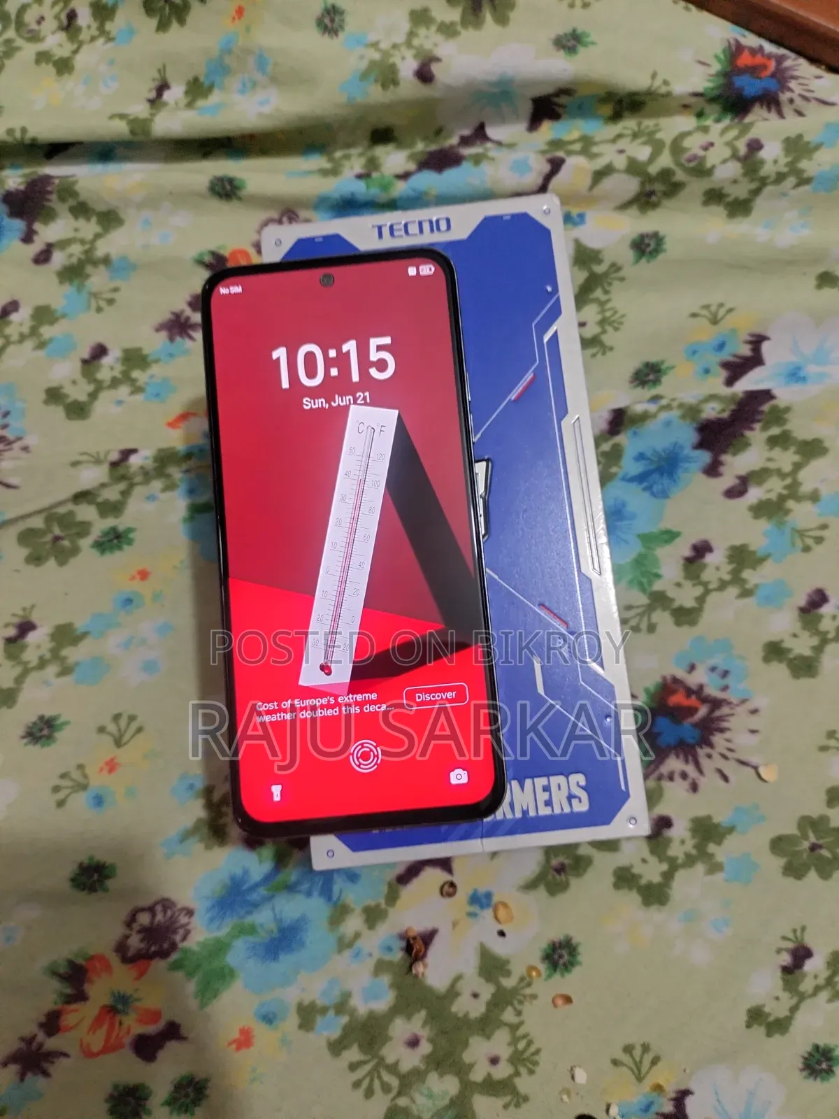 New Tecno Spark 30 Pro 256 GB Red