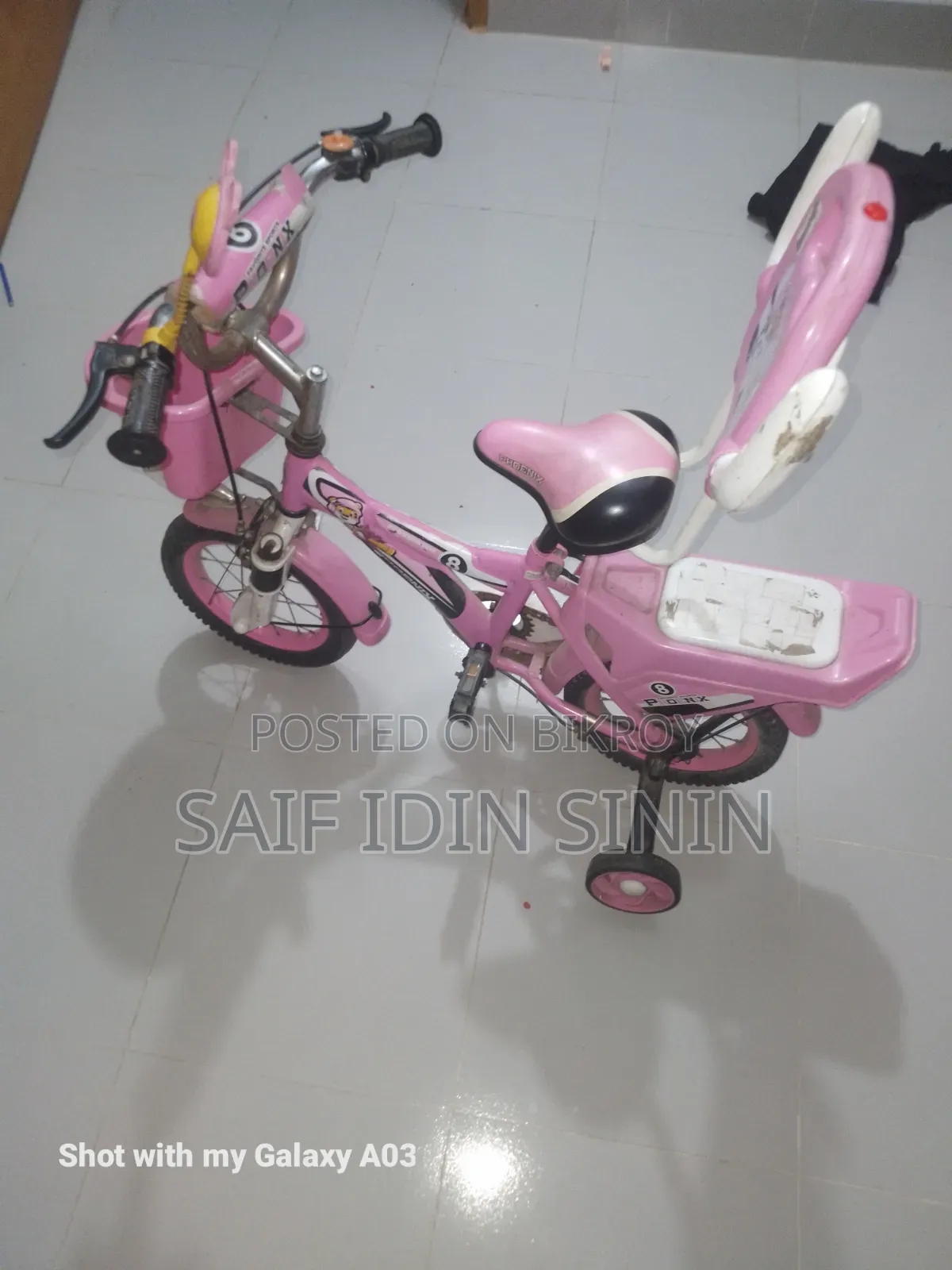 Children's Pink Tricycle for Sale