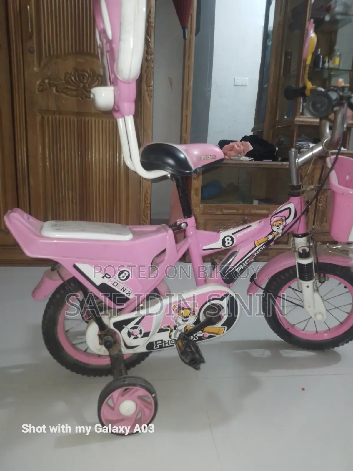 Children's Pink Tricycle for Sale