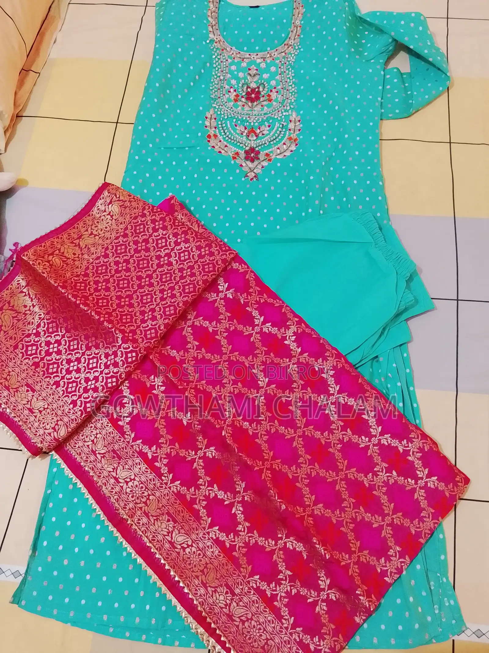 Clothing With Beautiful Indian Dress Very Elegant