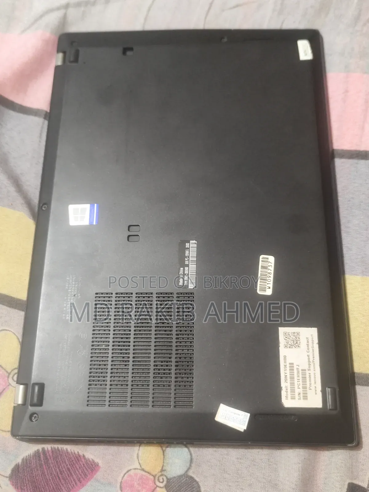 Laptop Lenovo ThinkPad T490s 32GB Intel Core I7 SSD 256GB