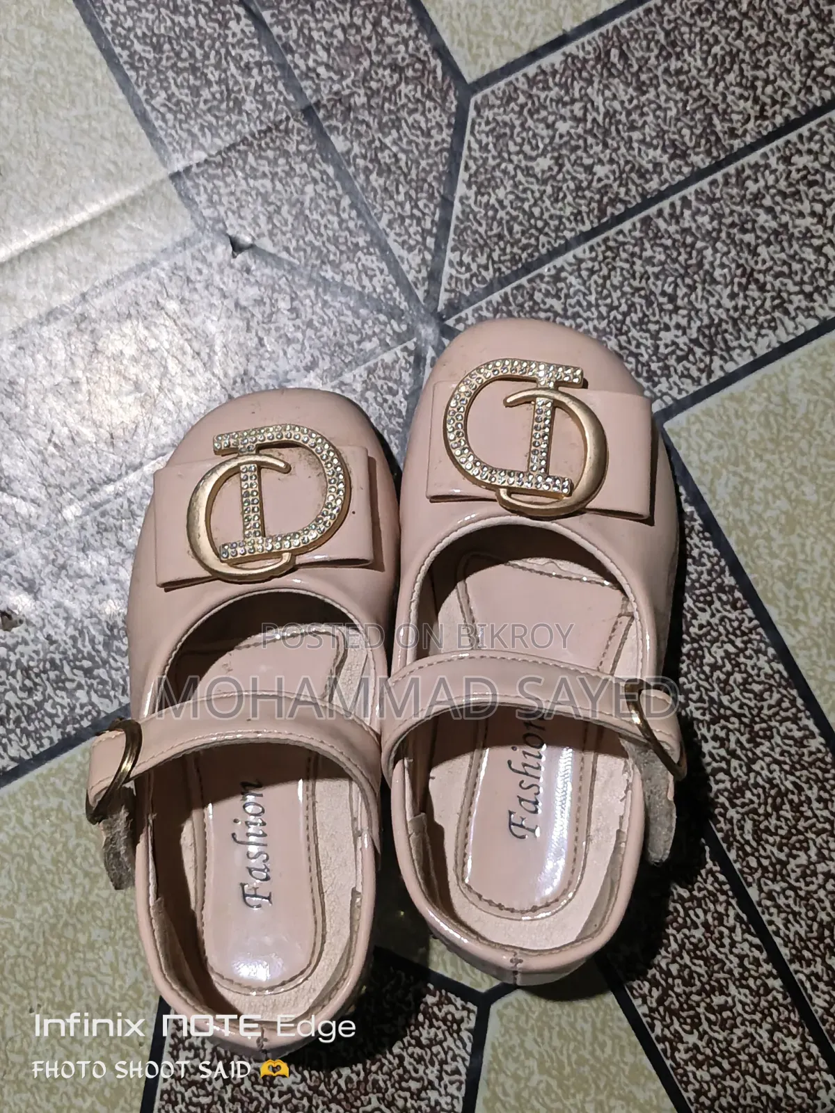 This pair of shoes will be sold