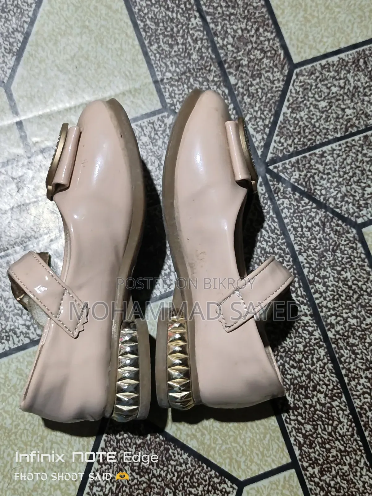 This pair of shoes will be sold