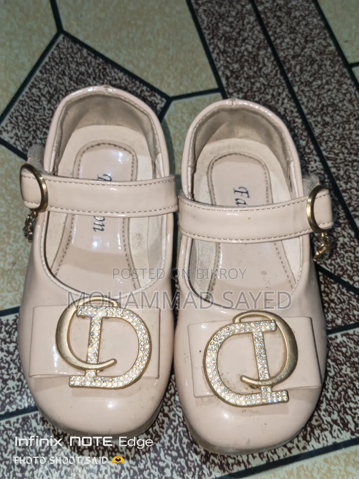 This pair of shoes will be sold