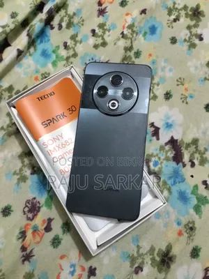 New Tecno Spark 30 128 GB Black